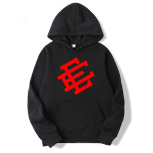 Eric-Emanuel-EE-Red-Logo-Printed-Hoodie